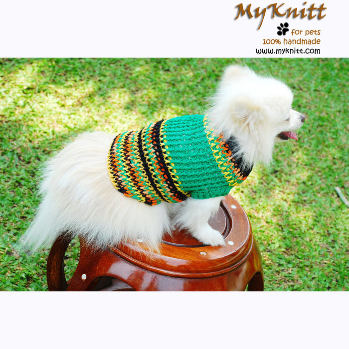 Burgundy Warm Boy Dog Sweater DK870 main image 0