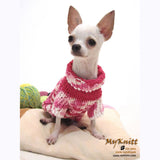 Pink Knitted Dog Sweater Japan Kimono Dog Clothes DK852 by Myknitt (3)