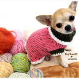 Strawberry Shortcake Crocheted Dog Sweater DK861 by Myknitt (2)