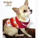 Teacup Dog Clothes, Dog Clothes Crochet, Dog Flower Dress, Myknitt